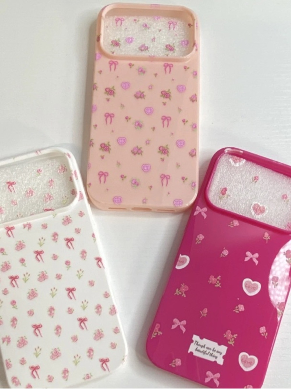 Pink Floral Phone Case – Stylish Protective Cover